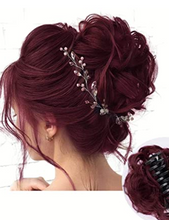 Load image into Gallery viewer, Messy Hair Bun Wig Store
