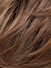 Load image into Gallery viewer, CHOCOLATE ROOTED 830.27.6 | Medium and Dark Brown with Light Auburn and Dark Strawberry Blonde Blend with Shaded Roots
