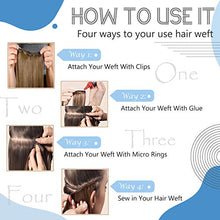 Load image into Gallery viewer, Remy Human Hair Weft Extensions 80g Wig Store
