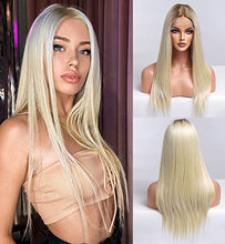 Load image into Gallery viewer, Silky T-part Synthetic Heat Friendly Wig Wig Store
