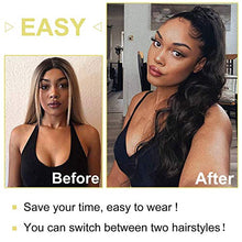 Load image into Gallery viewer, Synthetic Drawstring Ponytail with Body Wave Wig Store
