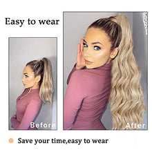 Load image into Gallery viewer, Synthetic Drawstring Ponytail with Body Wave Wig Store
