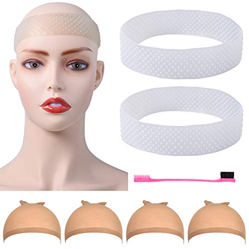 Transparent Silicone Wig Grip Band Wig Store