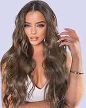 Load image into Gallery viewer, Two-Tone Ash Brown Ombre Lace Front Wig Wig Store
