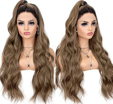 Load image into Gallery viewer, Two-Tone Ash Brown Ombre Lace Front Wig Wig Store
