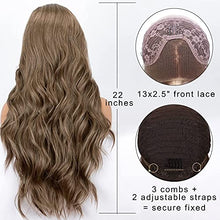 Load image into Gallery viewer, Two-Tone Ash Brown Ombre Lace Front Wig Wig Store
