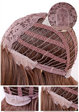 Load image into Gallery viewer, Dark Brown Wavy Wig with Blunt Bangs Wig Store

